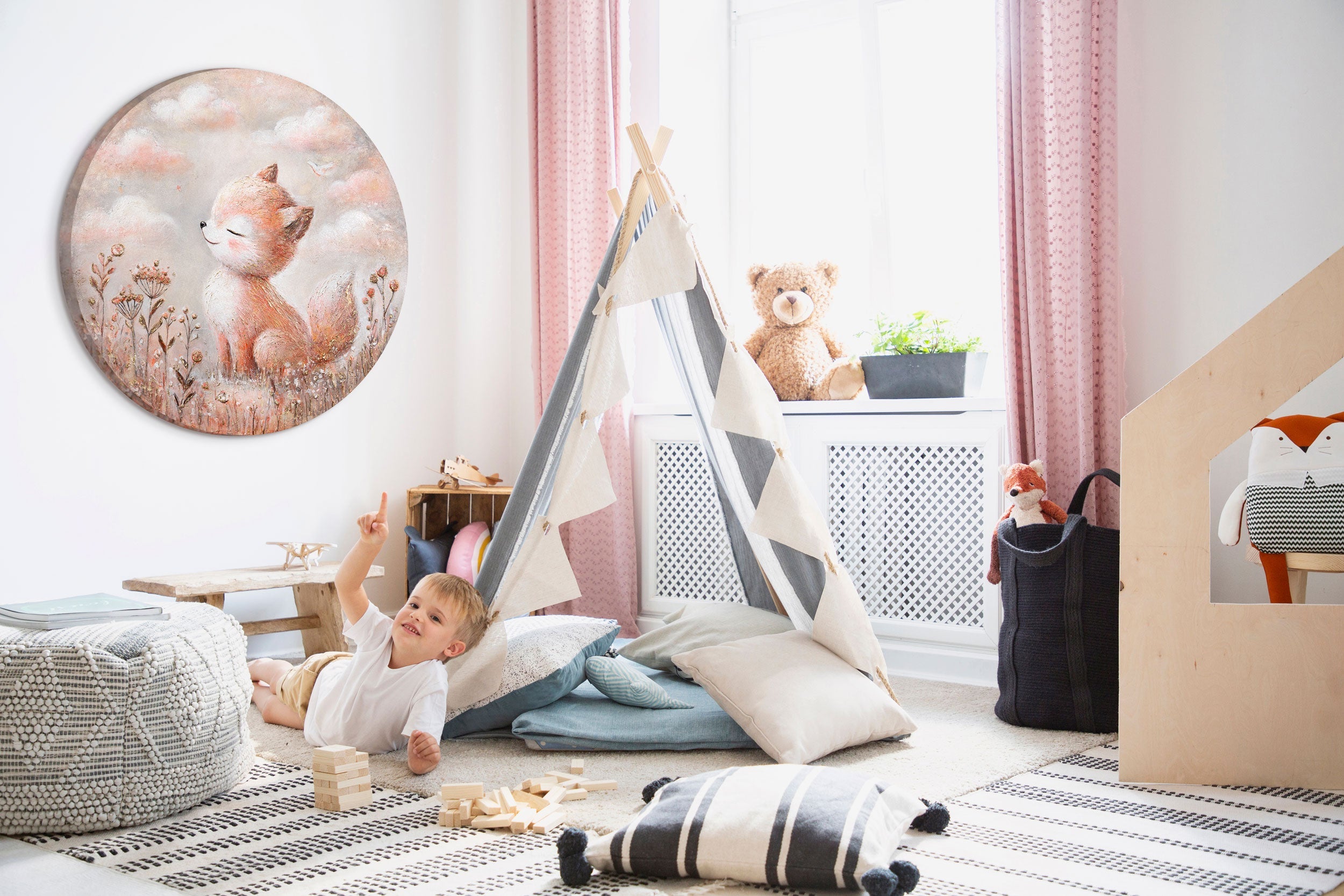 Kinderzimmer Wanddeko