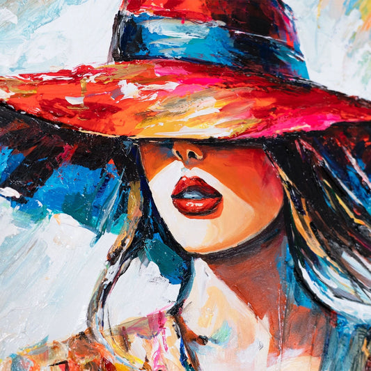 Pinturas de personas en acrílico