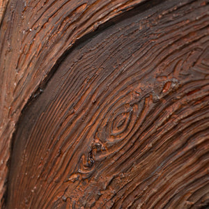 Tableau abstrait peint à la main « Souffle de l'arbre » - peinture acrylique avec cadre