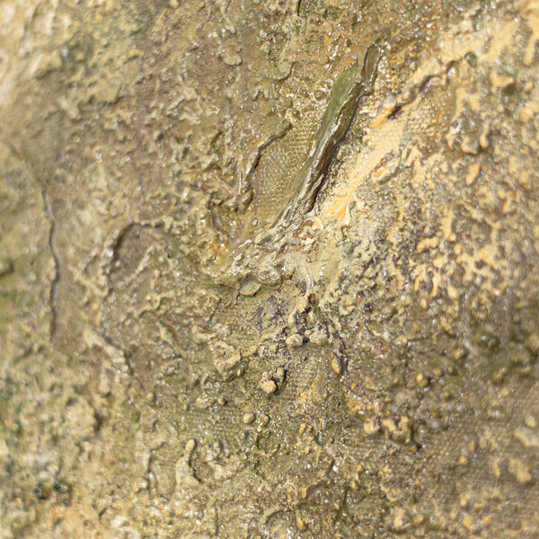 Peinture acrylique peinte à la main « Arbre de la contemplation » – décoration murale à motif d'arbre