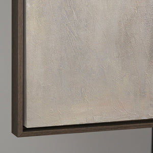 Grand tableau pour salon « L'Île Flamboyante » sur toile encadrée