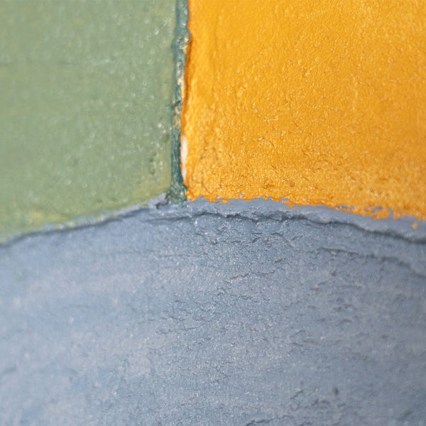 Abstraktes Bild im Rahmen „Kreislauf des Lebens“