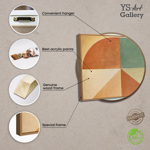 Detailaufnahme der Textur eines modernen abstrakten Wandbildes