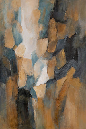 Handgemaltes Acrylbild auf Leinwand