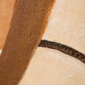 La peinture abstraite comme décoration murale moderne dans le contexte de « La courbure de l'horizon »