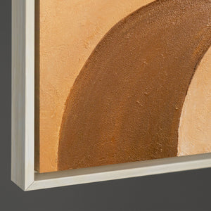 La peinture abstraite comme décoration murale moderne dans le contexte de « La courbure de l'horizon »