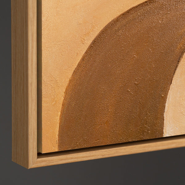 Feine Struktur und Materialität eines abstrakten Kunstwerks