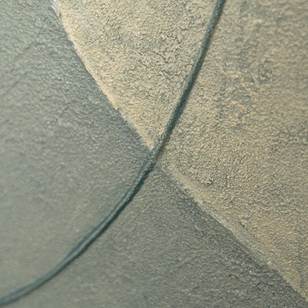 Zeitgenössische abstrakte Wandkunst mit Struktur, minimalistisches Design