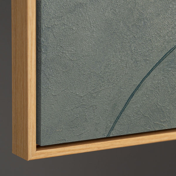 Tableaux acryliques modernes comme décoration murale apaisante dans le cadre « Ligne éternelle »