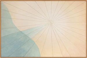 Peintures acryliques apaisantes aux couleurs naturelles, art mural moderne « Aube sur la mer »