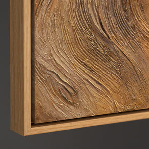 Peintures abstraites structurées et géométriques dans le cadre « Lignes et Cercles »