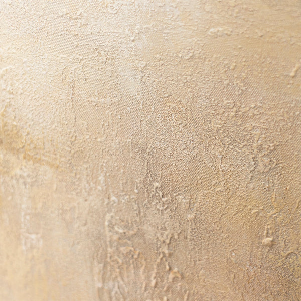 Tableau moderne encadré « Matin brumeux » – peinture acrylique texturée sur toile