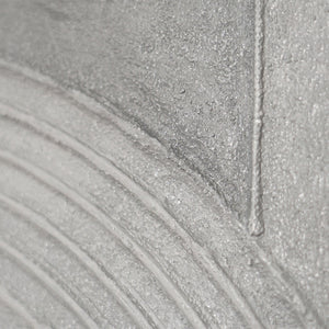 Tableaux modernes encadrés, une toile apaisante intitulée « Grey Chord »