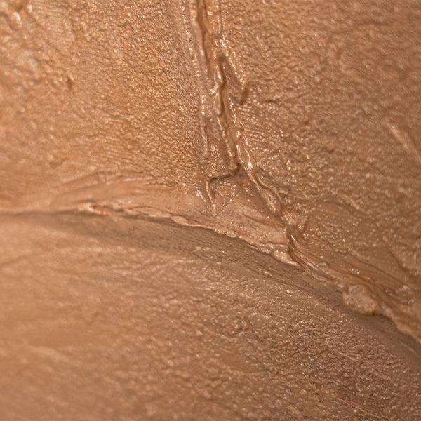 Peinture acrylique sur toile organique, « Rythmes chaleureux »