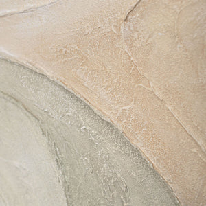 Peinture acrylique sur toile « Traces de pluie » – Art mural moderne avec texture