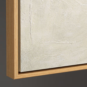 Peinture acrylique sur toile « Traces de pluie » – Art mural moderne avec texture