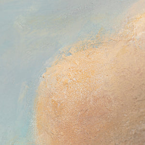 Tableau sur toile peint à la main « Légèreté de l'être » – Peinture acrylique moderne sur le thème de la mer