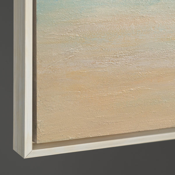 Tableau sur toile peint à la main « Légèreté de l'être » – Peinture acrylique moderne sur le thème de la mer