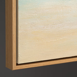 Tableau sur toile peint à la main « Légèreté de l'être » – Peinture acrylique moderne sur le thème de la mer