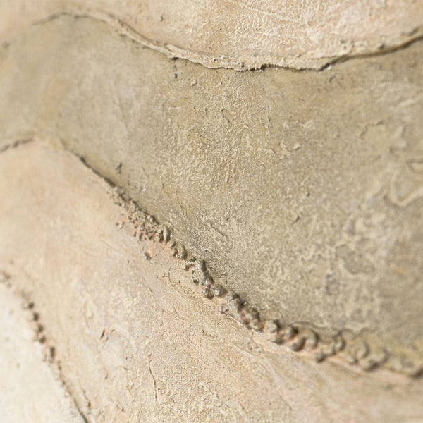 Handgemalte Naturtöne – Moderne Gemälde auf Leinwand mit Rahmen „Schatten und Sand“