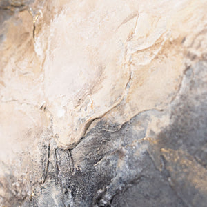 Strukturmalerei mit Relief und Bewegung