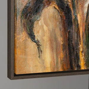 Florale Kunst in Naturtoenen