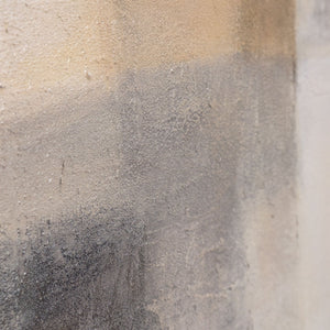 Tableau peint à la main « Lumière fantomatique » – Peinture moderne texturée avec cadre