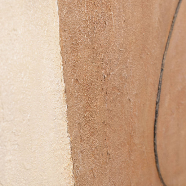 Peinture texturée – Toile peinte à la main « Équilibre des contrastes »