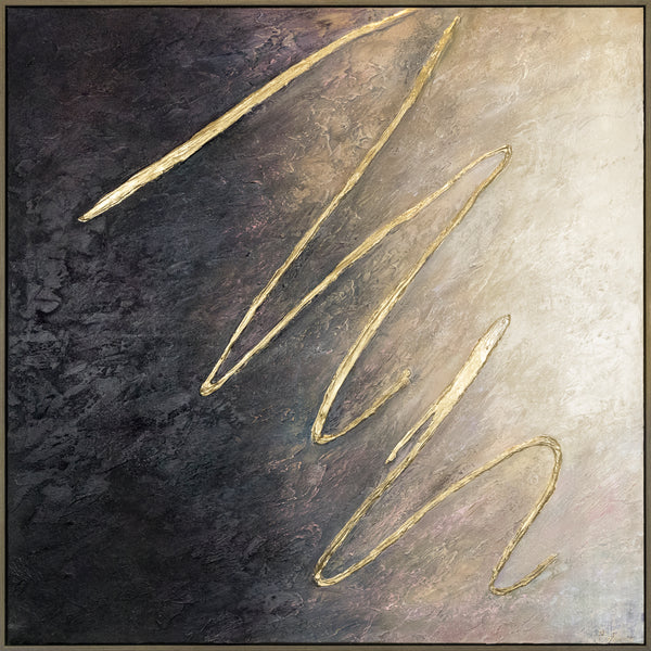 Künstlerische Acrylmalerei Struktur Deko