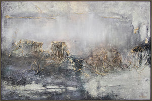 Handgemaltes Acrylbild auf Leinwand