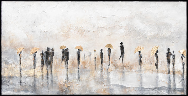 Künstlerische Acrylmalerei Struktur Deko