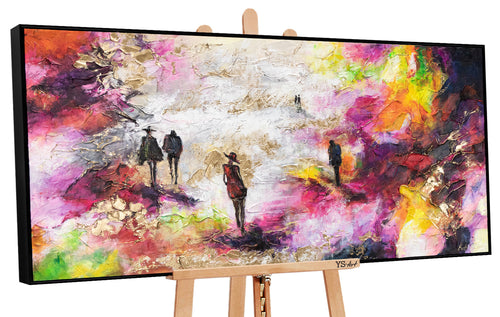 Handgemaltes Leinwandbild Acryl