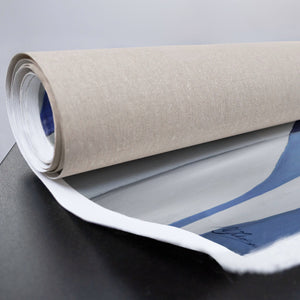 Gerollte Leinwand abstrakte Kunst Figur Sandy