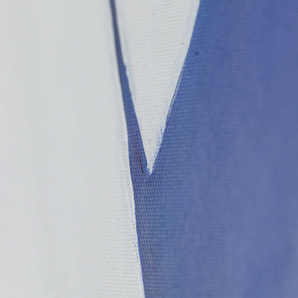 Detail abstrakte Linienfigur mit strukturiertem Pinselstrich