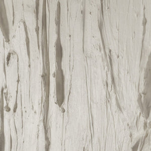 Detailansicht vom strukturierten Acrylbild in Weiß