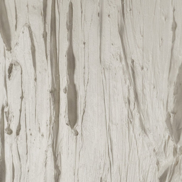 Detailansicht vom strukturierten Acrylbild in Weiß