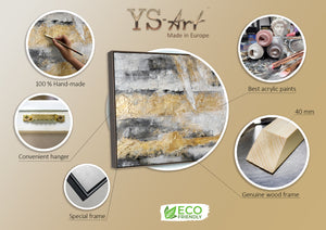 großes gemälde mit rahmen