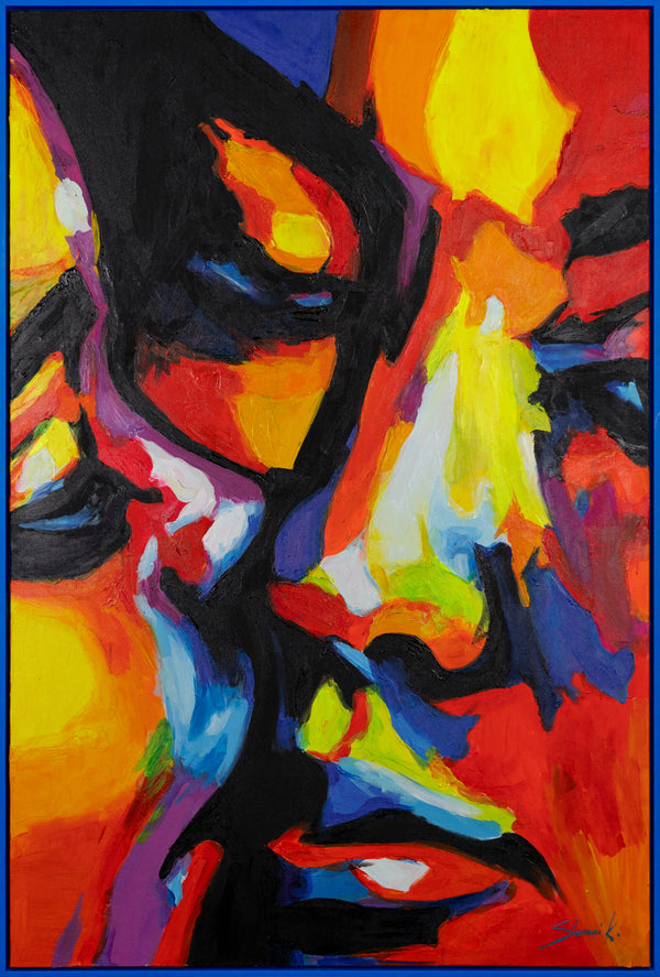 Handgemaltes Leinwandbild modern