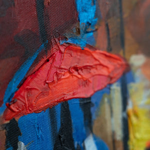 wohnzimmer acrylbilder abstrakt modern