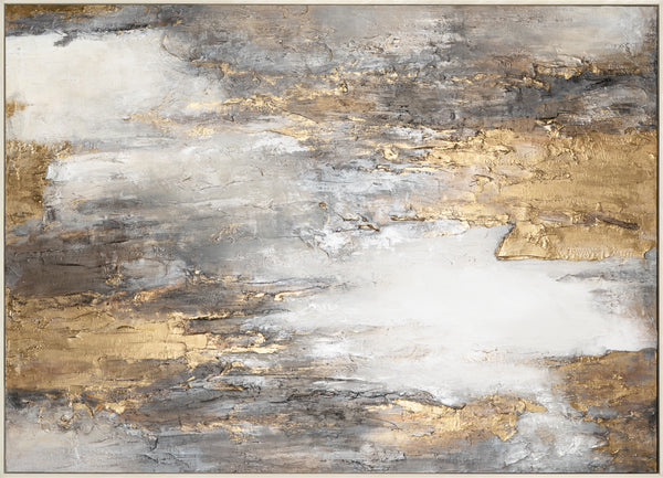 Acrylmalerei auf Leinwand Detail