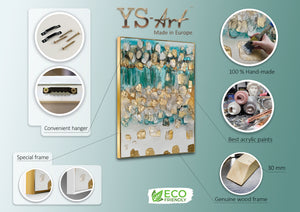 Wandbild Textur modern Acryl