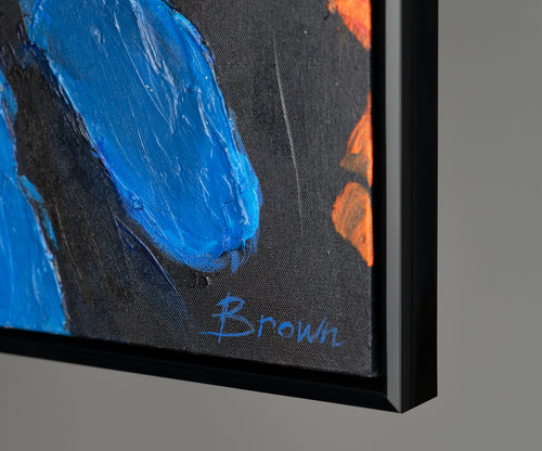 Abstrakte Wandkunst auf Leinwand