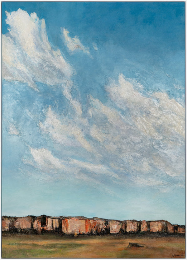 Künstlerische Acrylmalerei Struktur Deko