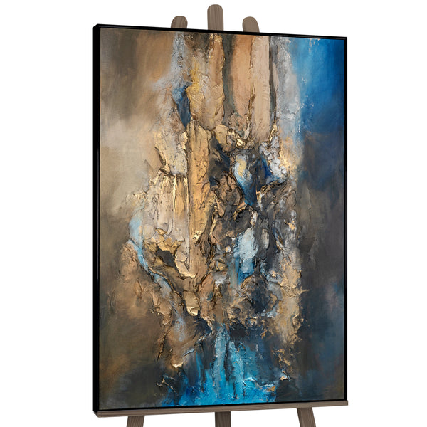 Wandbild Acryl Struktur Kunst Modern