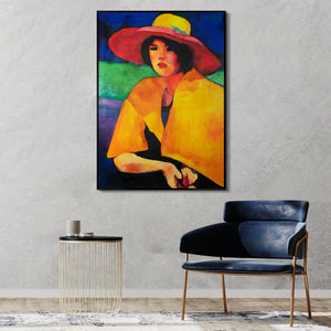 Porträt im modernen Wohnambiente