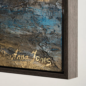 kunstwerk gemälde mit rahmen