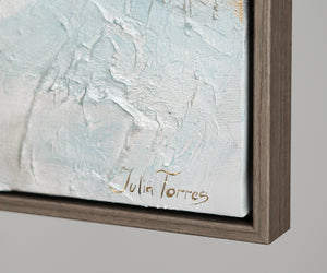 Mehrteilige Gemälde mit Grau Rahmen "Abstrakte Muster"