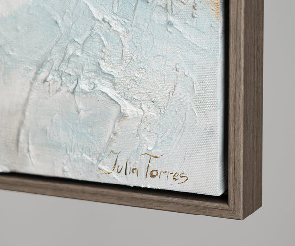 Mehrteilige Gemälde mit Grau Rahmen "Abstrakte Muster"