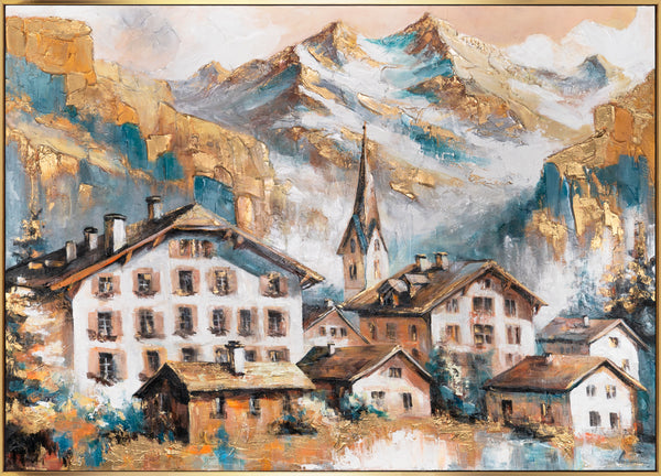 Handgemaltes Acrylbild auf Leinwand