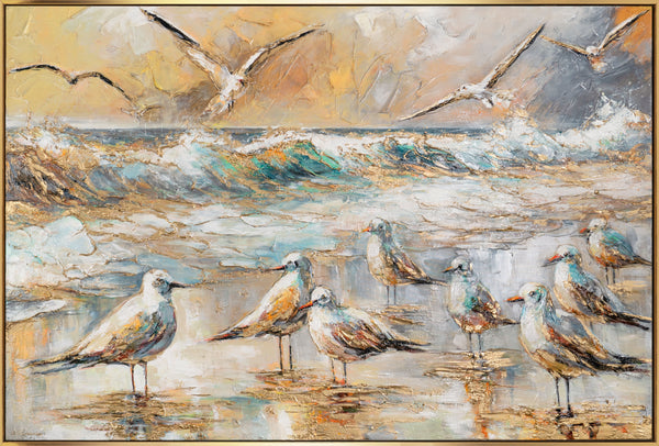 Handgemaltes Acrylbild auf Leinwand